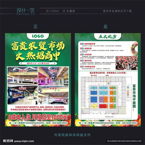 招商启程，共赢未来——市场传单设计全攻略